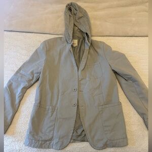 Diesel Men’s Jacket Coat with Removable Hood